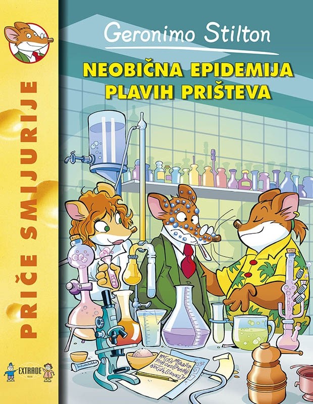Neobična epidemija plavih prišteva - meki uvez